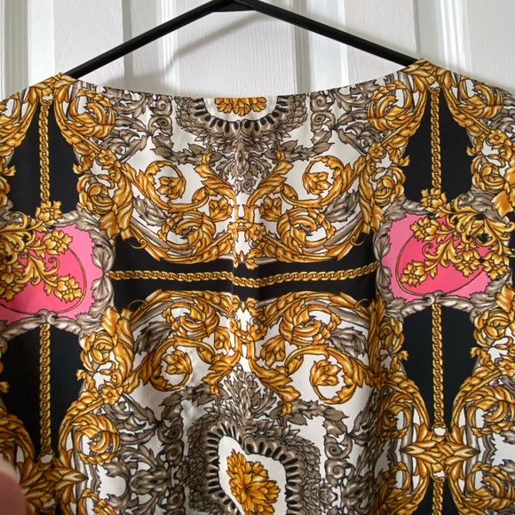 Shelli Segal Laundry blouse shirt woman’s size 10 - Picture 7 of 9